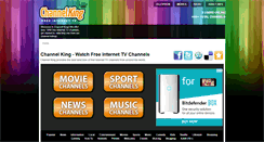 Desktop Screenshot of channelking.com