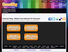 Tablet Screenshot of channelking.com